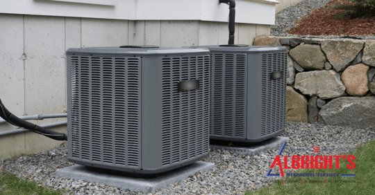 two air conditioners