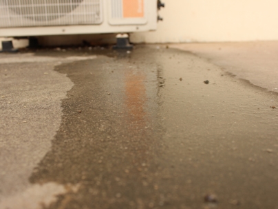 leaking air conditioner