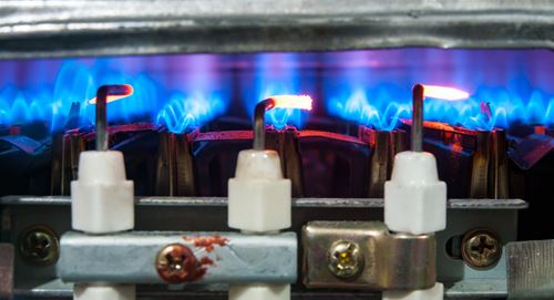 water heater burner